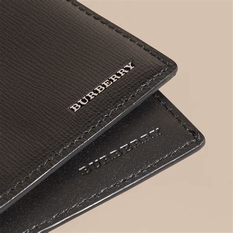 burberry london leather|burberry leather bifold wallet.